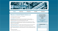 Desktop Screenshot of industrialpipelinesolutions.co.uk